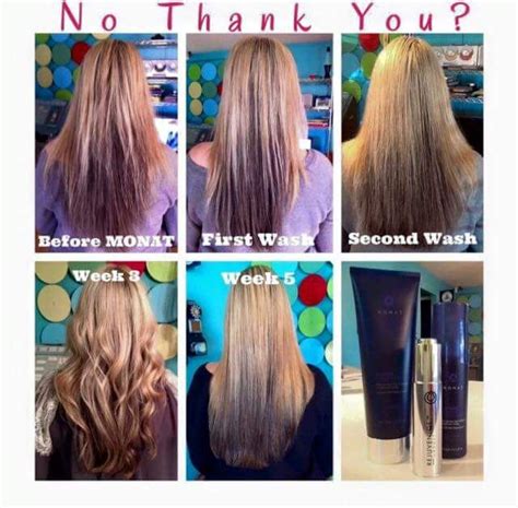 Monat Before And After Rejuveniqe Oil Non Toxic Hair Care Hair