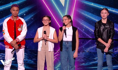 The Voice Kids 2022 Kenzy Meissane Et Mellina Et Romane Chantent