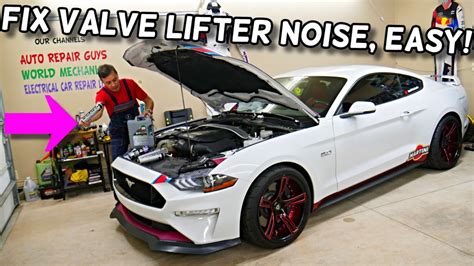 HOW TO FIX VALVE LIFTER NOISE ON FORD MUSTANG 2005 2023 YouTube