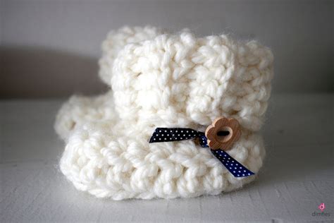 Crochet Pattern Baby Boots - Etsy