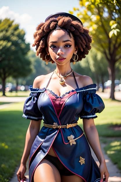 Premium Photo Beautiful Afrobeauty African Girl South American Woman