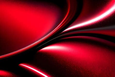 Premium Photo | Red shiny metal abstract background