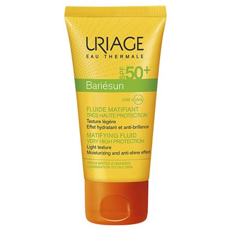 Protector Solar Matificante Rostro Bari Sun Fluido Spf Ml Cruz Verde