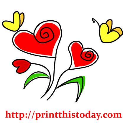 Floral Heart Clipart Vector Floral Heart Clipart Flower Heart