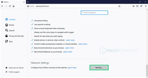 Configuration Dun Serveur Proxy Et Socks Dans Mozilla Firefox