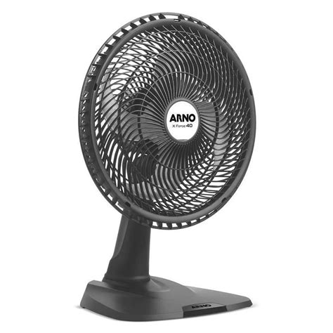 Ventilador de Mesa 40cm Arno X Force VE4X 4 Pás 3 Velocidades Arno