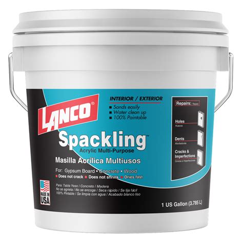 Masilla Lanco Sc Spackling Gl Acrilica Interior Exterior