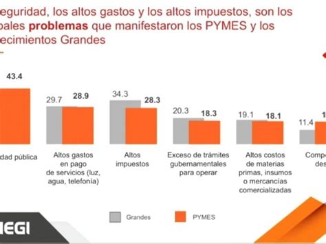 Inseguridad Principal Problema Que Enfrentan Las PYMES