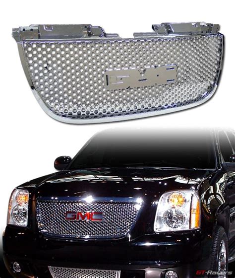 Purchase Chrome Round Hole Mesh Front Hood Bumper Grill Grille