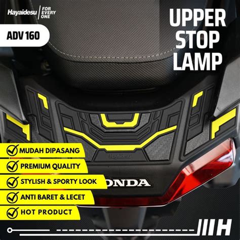 Promo Hayaidesu Honda ADV 160 Upper Stop Lamp Body Protector Cover