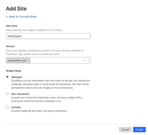 How To Install And Add Cloudflare Turnstile CAPTCHA In WordPress