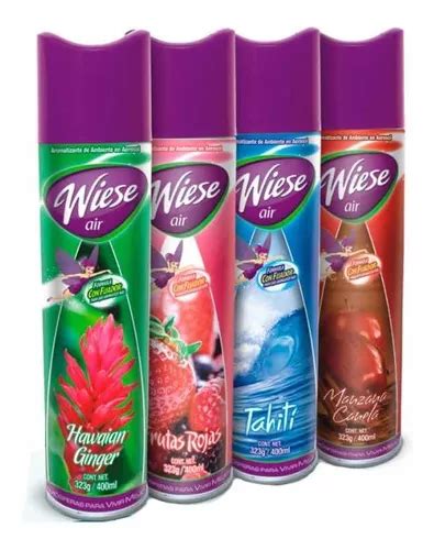 Aromatizante En Aerosol Wiese 400 Ml Caja Con 12 Piezas MercadoLibre