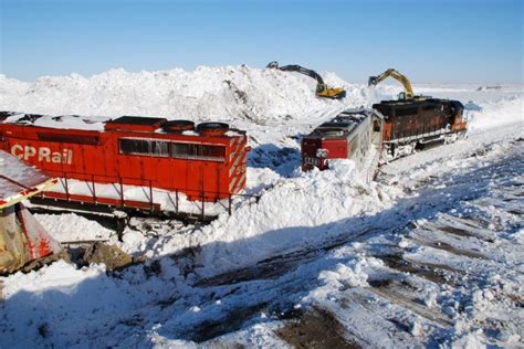 North Dakota snow plow train wreck | North dakota, Train, Snow plow