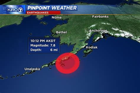 Violentissimo Terremoto In Alaska Scossa Di Magnitudo Allerta