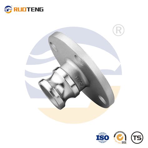 Ruoteng Stainless Steel F Type Camlock With Flange Camlock