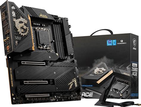 MSI MEG Z690 ACE Carte mère de jeu E ATX Intel Core 12e génération