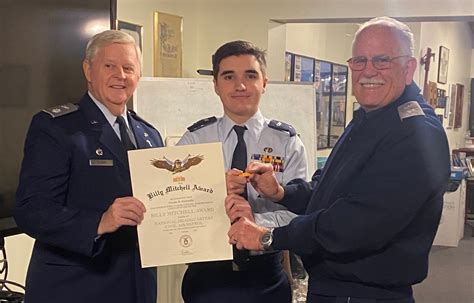 Local Teen Nicolas Goitiandia Awarded Civil Air Patrol Leadership Award