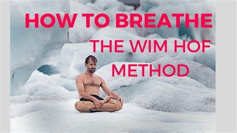 How To Breathe The Wim Hof Method Youtube