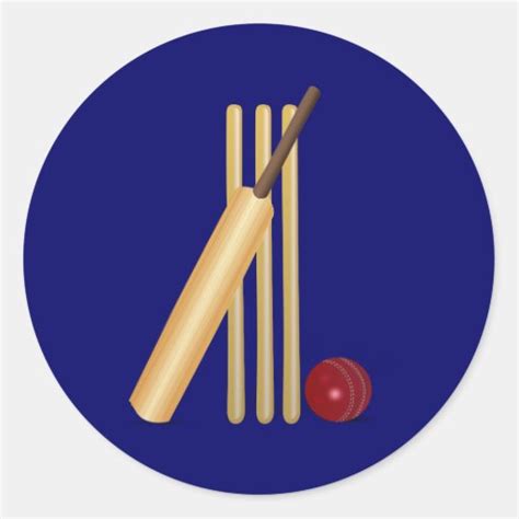 Cricket Round Sticker Zazzle