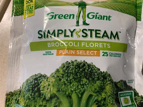 Steamers Broccoli Florets Florets Nutrition Facts Eat This Much