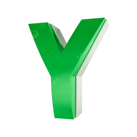 Letter Y 3d Png 3d Letter Y Alphbets Fonts Green Colour A Gold 3d