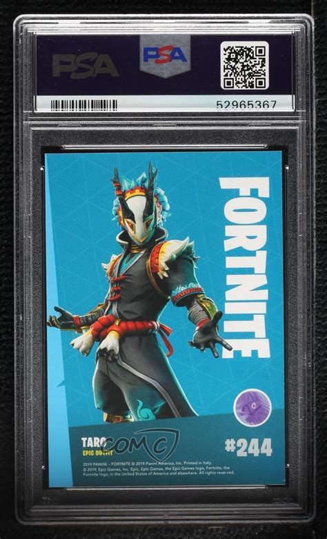 Panini Fortnite Italy Holofoil Taro Psa Ne Ebay