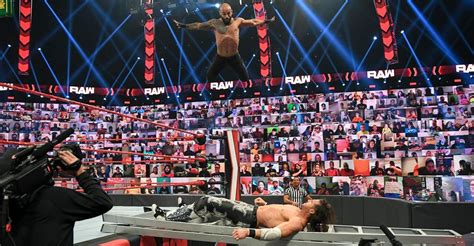 Wwe Legend Reacts To Falls Count Anywhere Match On Raw Ricochet Responds