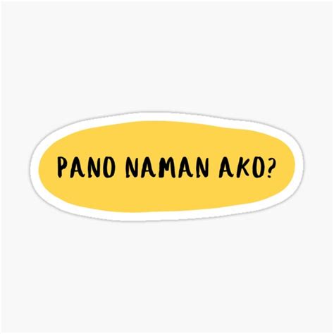 "Pano Naman Ako? - Jack Tabudlo" Sticker for Sale by bigeyetarsier ...