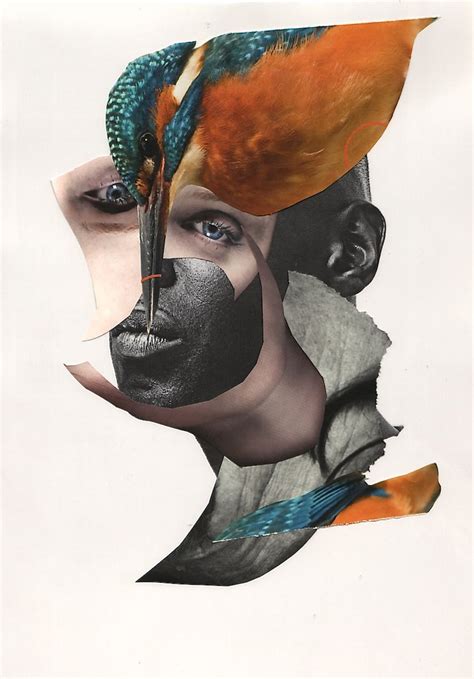 Xv Furaha Handmade Collage X Cm Claudia Pomowski Flickr