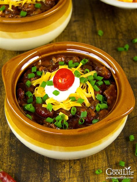 Easy Slow Cooker Chili