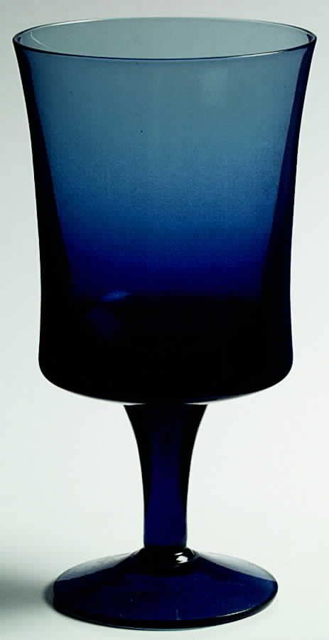 Arabesque Blue Ice Water Goblet By Denby Replacements Ltd