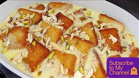 Hyderabadi Shahi Tukda Recipe Quick Desert In Minutes Mughlai