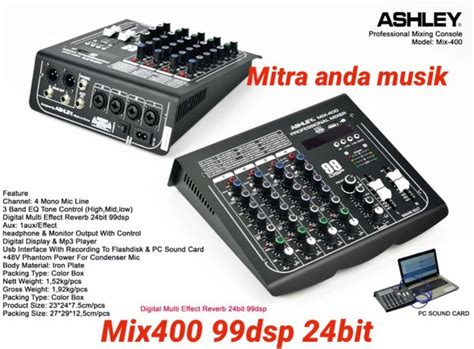 Jual Mixer Ashley Mix Di Lapak Mitra Anda Musik Bukalapak