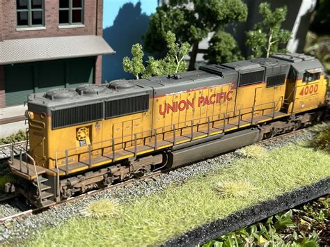 Custom Weathered Ho Scale Sd70m Union Pacific Dccsound Ebay