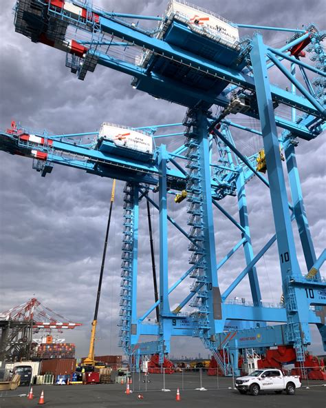 Apm Terminals Elizabeth Enhances Operations With New Container Cranes