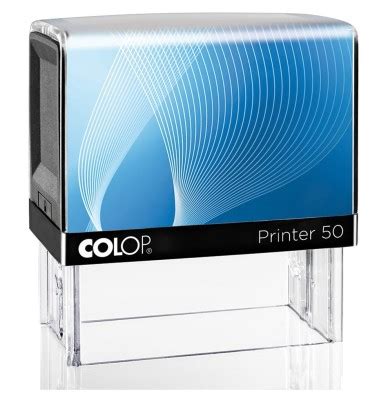 Colop Printer 50 Selbstfärbestempel mit Text Logo