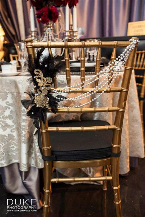 The Great Gatsby wedding decor inspiration and ideas