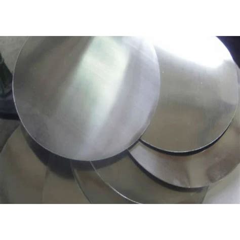 Silver Aluminum Round Plates At Best Price In Mumbai Inox Steel India