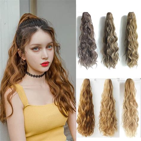 Amazon Noofno Inch Long Body Wave Ponytail Hair Extension