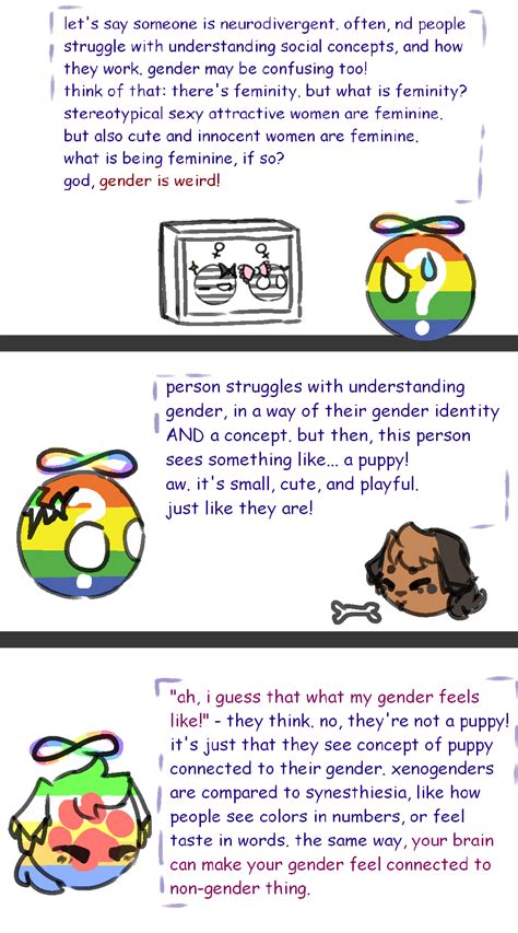 A Small Comic About Xenogenders R Lgballt