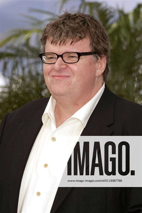 Michael Moore At The Photocall For The Documentary Sicko At The