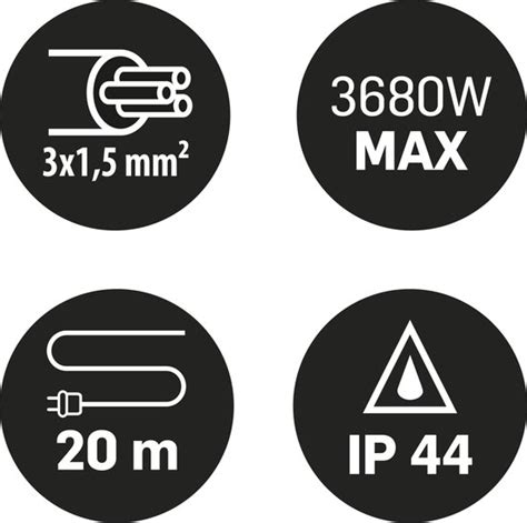 Q Link Verlengsnoer Randaarde Ip W X Mm Meter