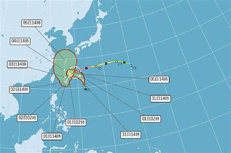 強颱「軒嵐諾」來襲！今晚北部、宜花雨勢增大 最快9月2日白天發海警 上報 Line Today