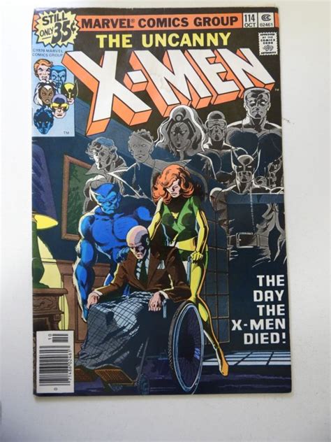 The X Men Vg Condition Moisture Stain Fc Comic Books