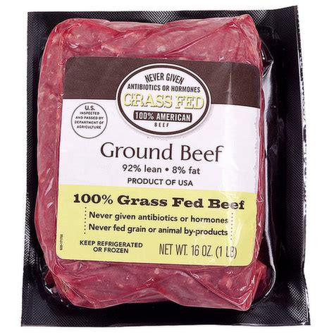 Grass Fed All Natural 92 Lean Ground Beef Lunds And Byerlys