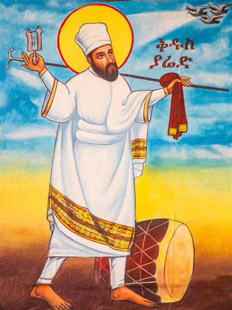 today  commemorate saint yared jared  great ethiopian scholar