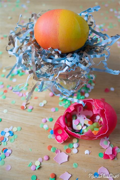 DIY Surprise Eggs using an Egg Dyeing Kit | MamaPlusOne