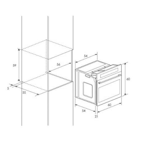 Four Encastrable Focus 60CM 69L F522X Inox Meilleur Prix En