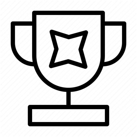 Award Trophy Winner Achievement Icon Download On Iconfinder