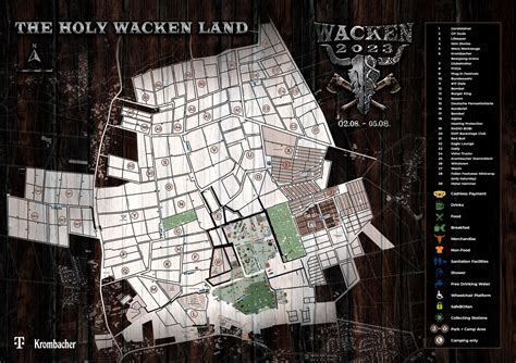 Wacken Open Air Carte Plan